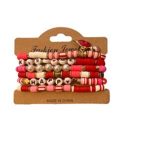 Colorful Beaded Bracelet Set